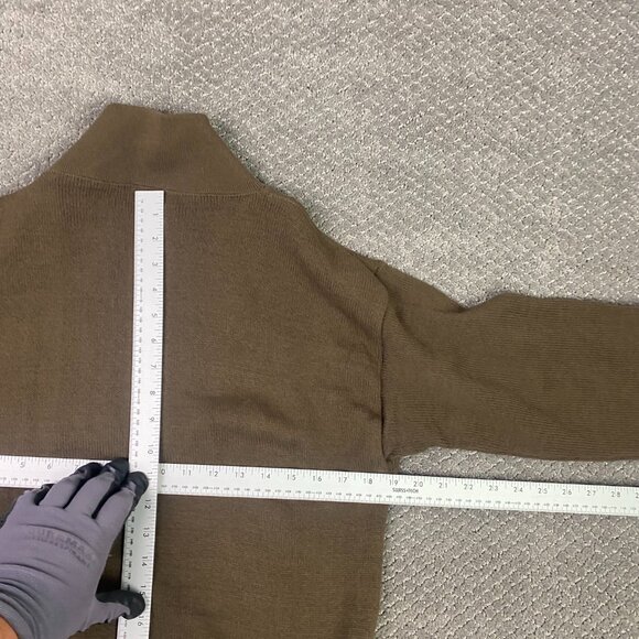 Vintage DSCP Garrison Collection Sweater Men's Large 42-44 Brown Military OD - Picture 5 of 9